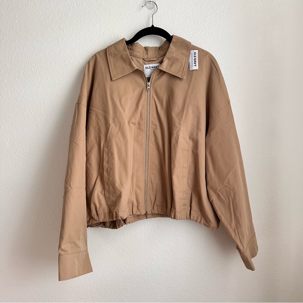 Old Navy Harrington Zip Jacket NWT